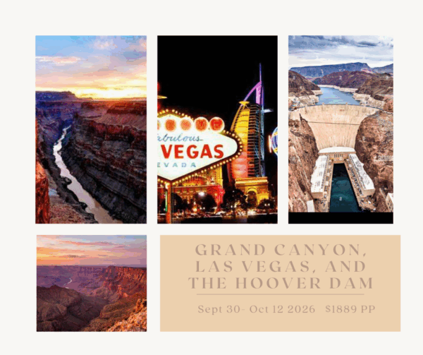 Grand Canyon, Las Vegas and the Hoover Dam
