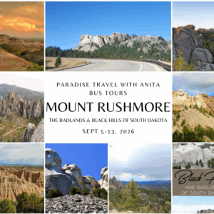 Mount Rushmore, the Badlands & Black Hills of South Dakota Sep 5-13, 2026