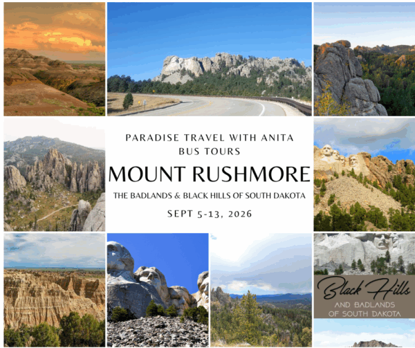 Mount Rushmore, the Badlands & Black Hills of South Dakota Sep 5-13, 2026