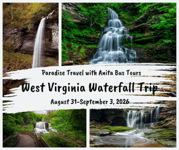 Water Fall Trip through West Virginia Aug 31- Sept 3, 2026